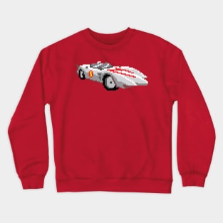 Pixelate Mach 5 Crewneck Sweatshirt